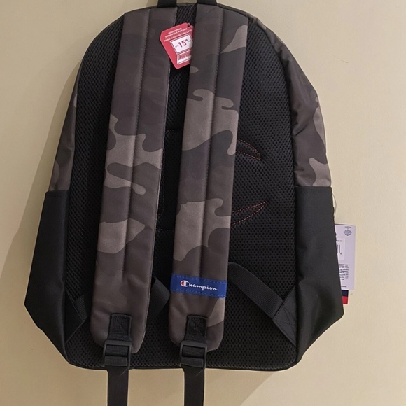 Champion unisex adult Manuscript Backpacks, Green Grid Camo, One Size US - Picture 2 of 9